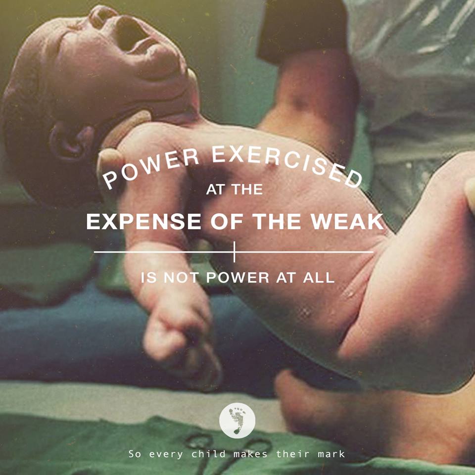 Power Exercised at the Expense of the Weak Is Not Power At All