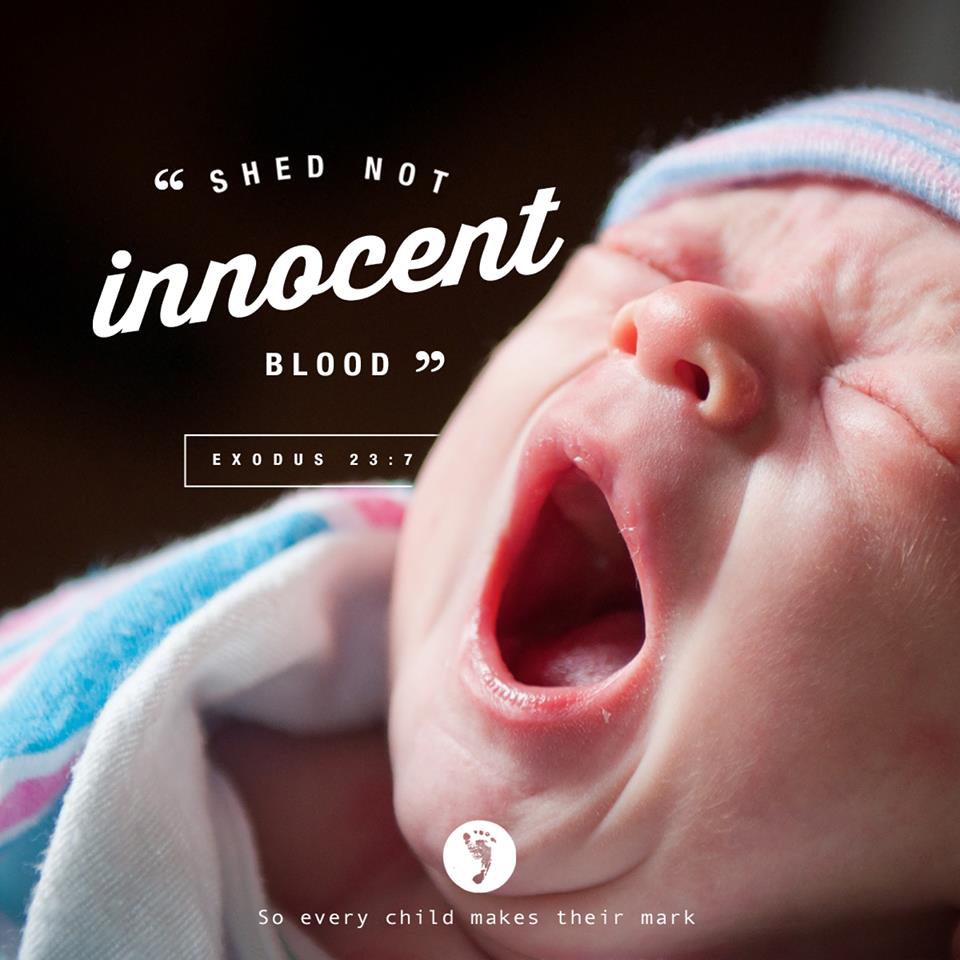 Shed Not Innocent Blood – Exodus 23:7
