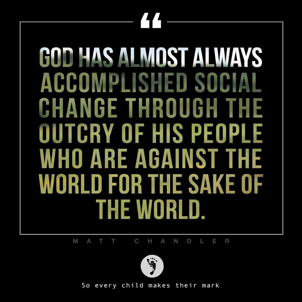 God Has Almost Always Accomplished Social Change Through The Outcry Of His People…