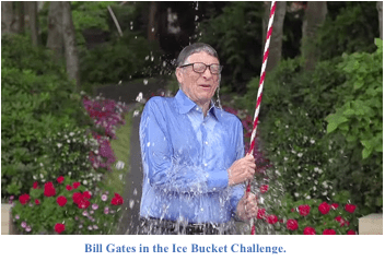 Bill Gates in the Ice Bucket Challenge