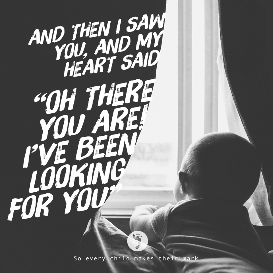 And Then I Saw You, And My Heart Said “Oh There You Are!…”