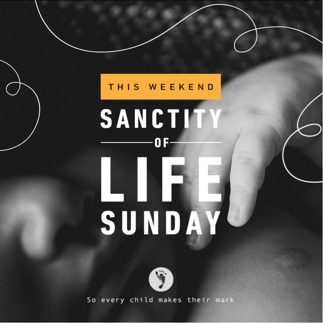 This Weekend Sanctity Of Life Sunday