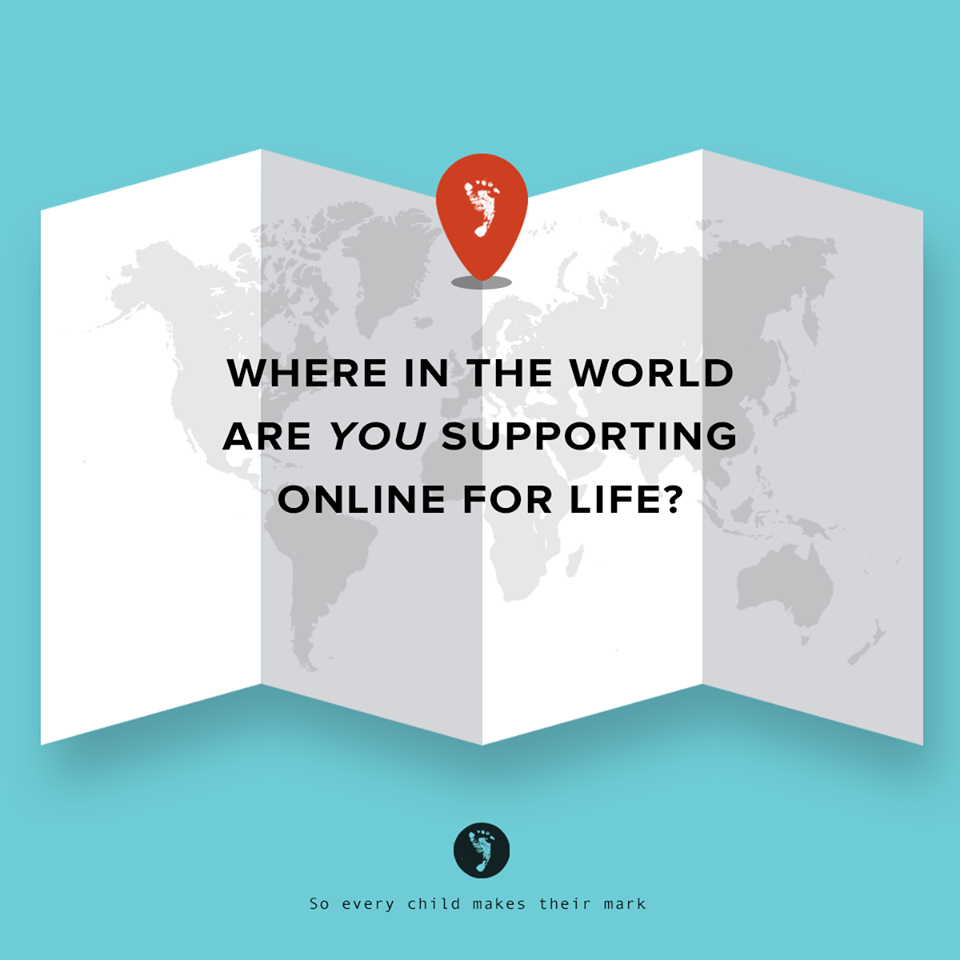 Where In The World Are You Supporting Online For Life?