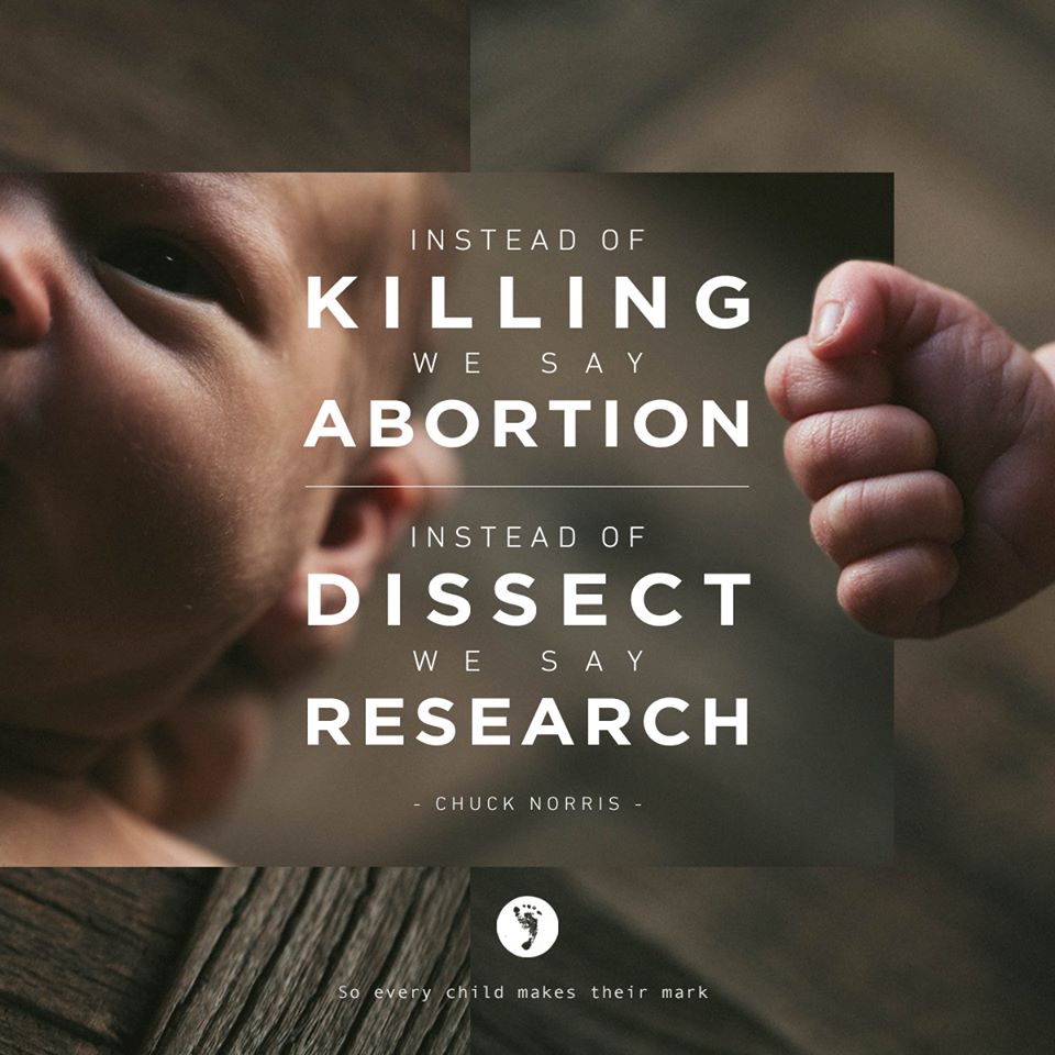 Instead Of Killing We Say Abortion