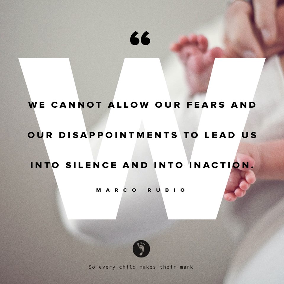 We Can’t Allow Our Fears And Disappointments To Lead Us Into Silence And Into Inaction