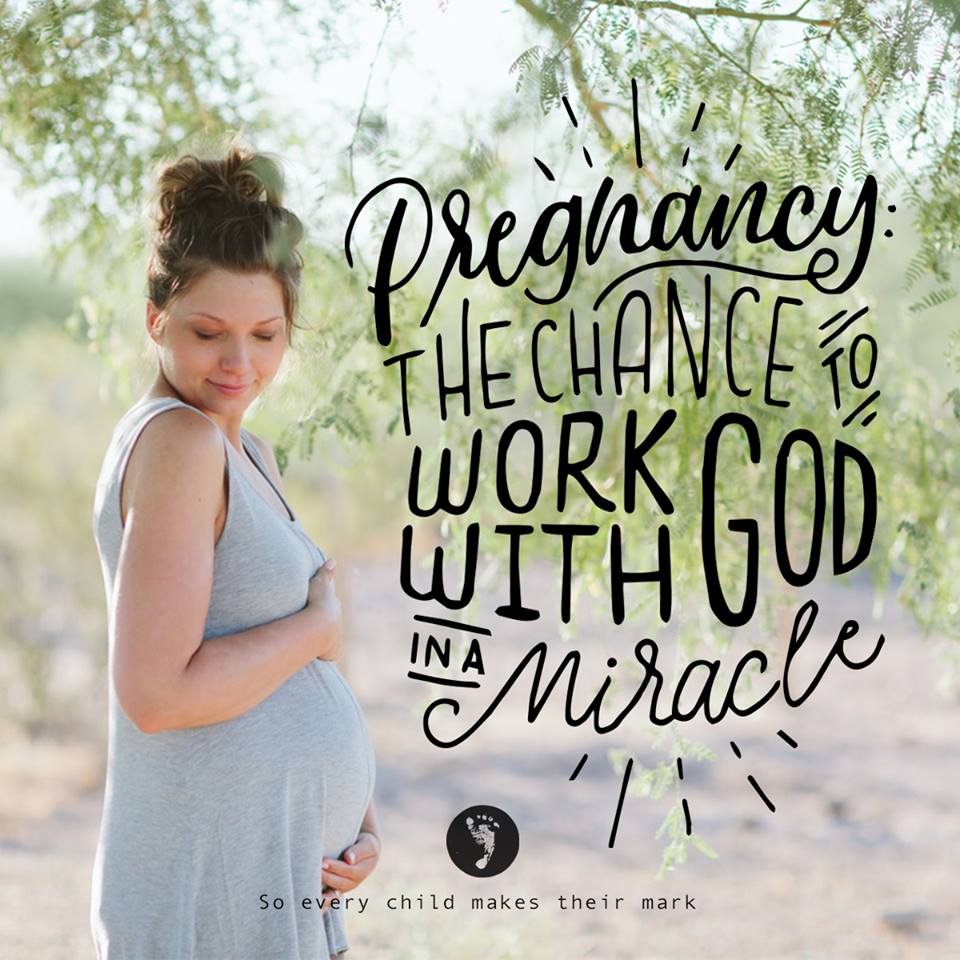 Pregnancy:  The Chance To Work With God In A Miracle!
