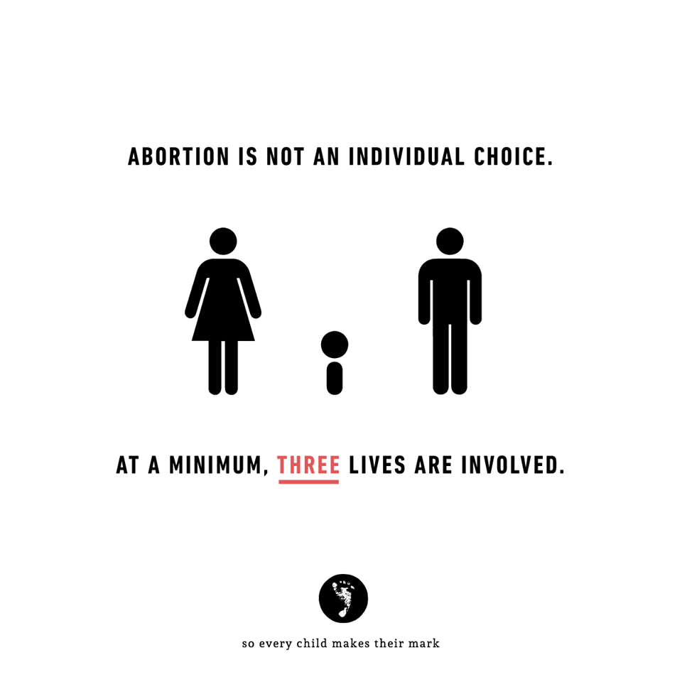 Abortion Is NOT An Individual CHOICE.