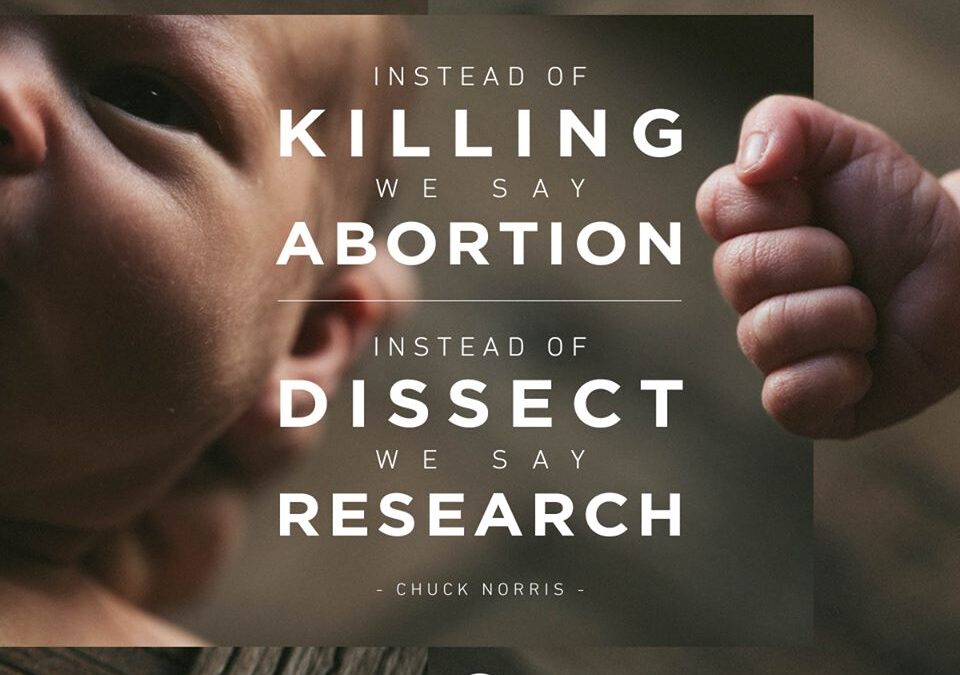 Instead of Killing We Say Abortion