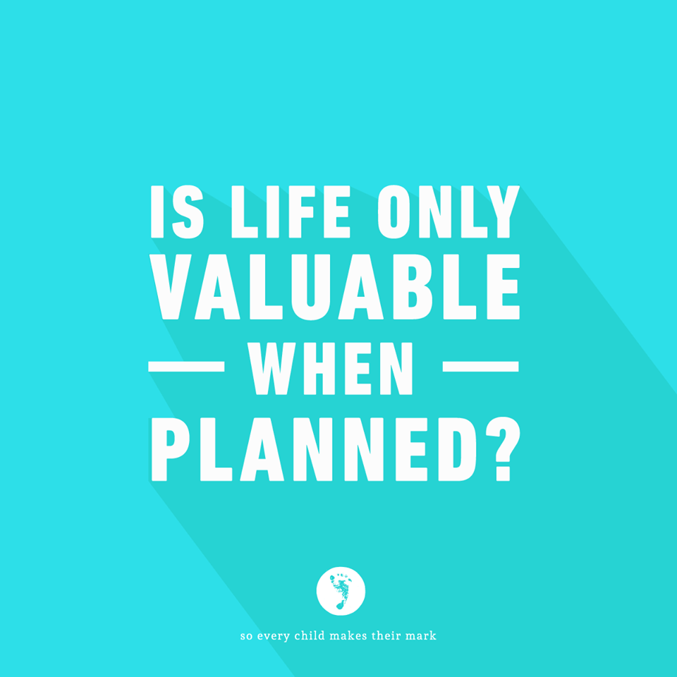 Is Life Only Valuable When Planned?