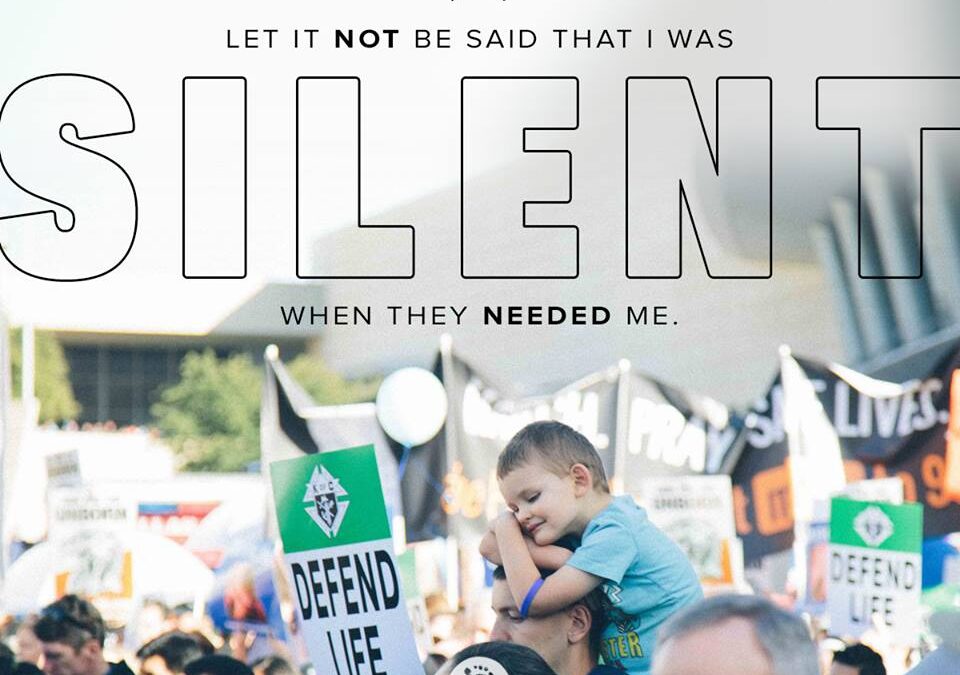 Let It Not Be Said That I Was Silent