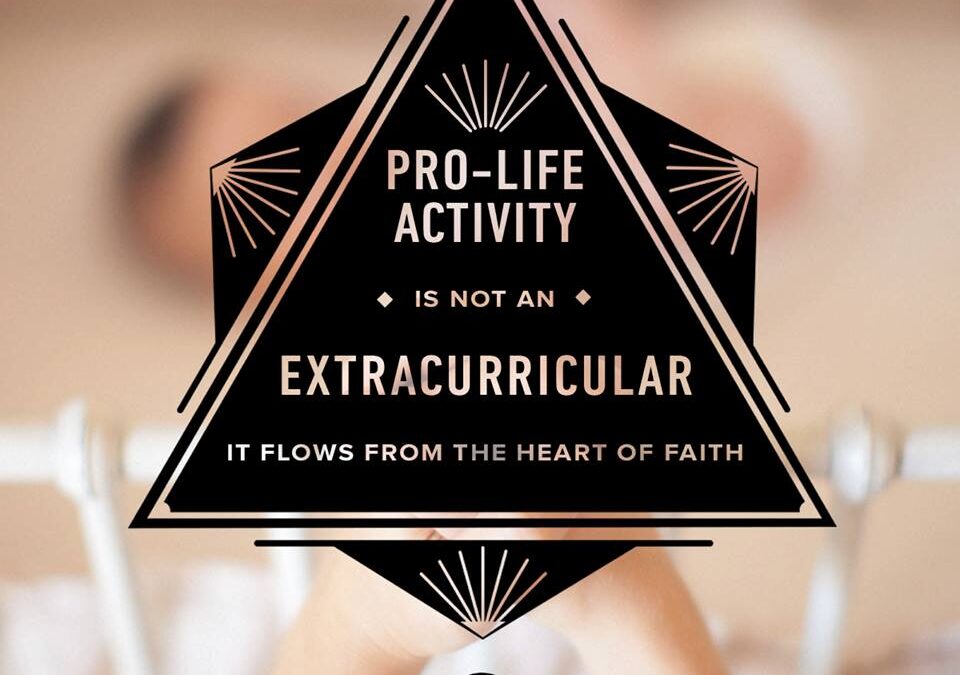 Pro Life Activity is not an Extracurricular
