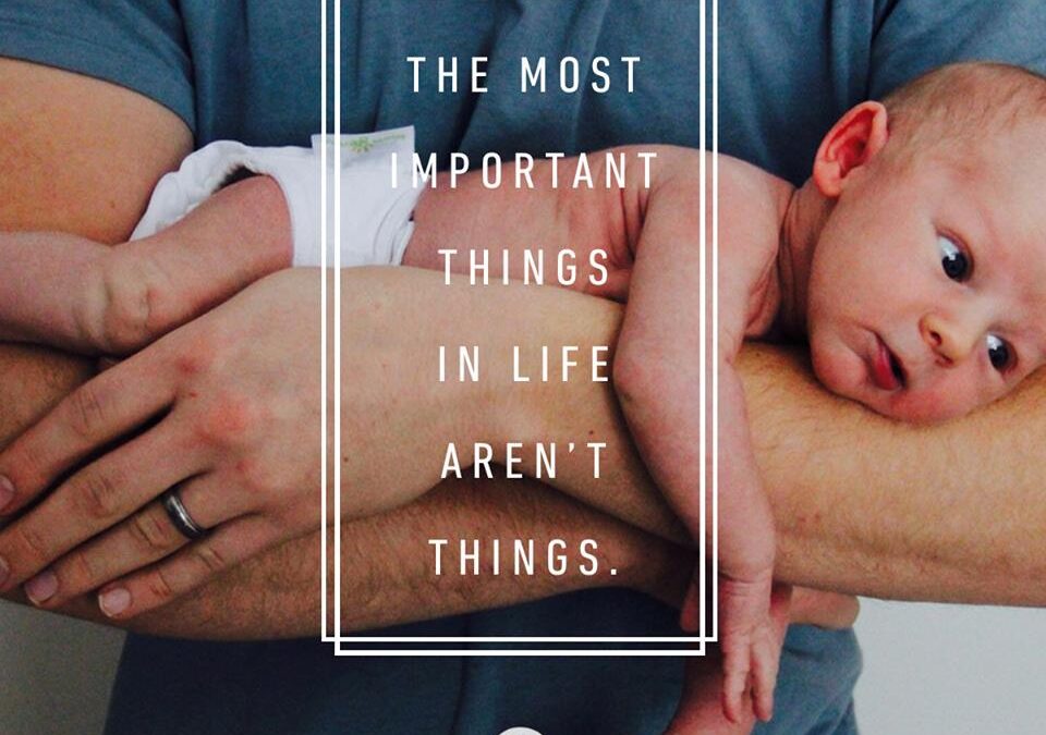 The Most Important Things in Life Aren’t Things