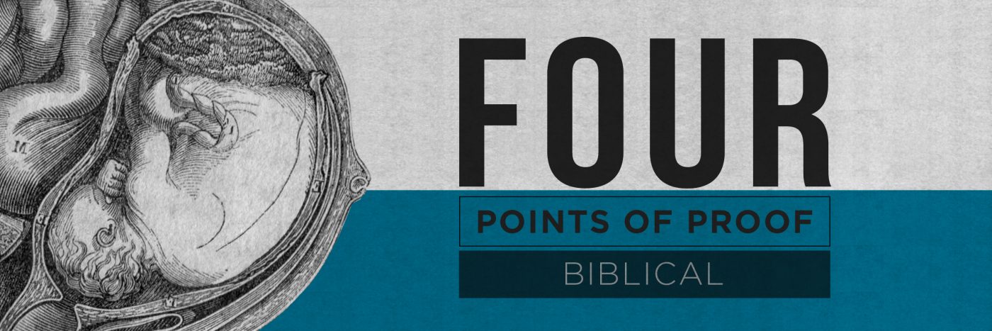 The Four Points of Proof for Life: Biblical