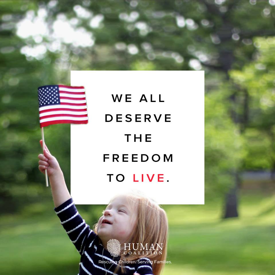 We all deserve the freedom to Live