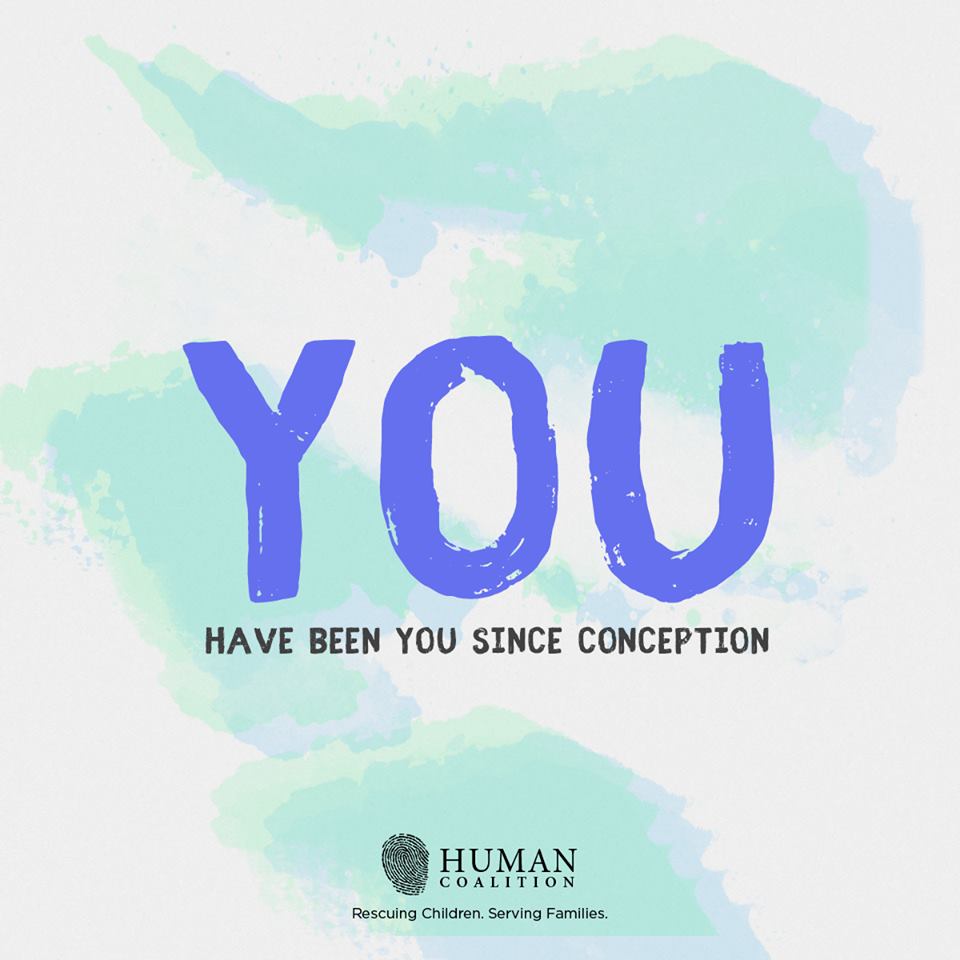 You have been you since conception