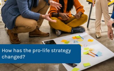 How has the pro-life strategy changed?