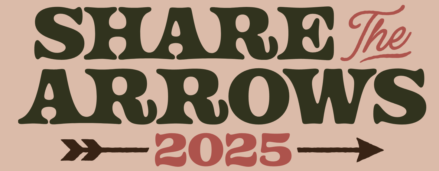 2025 share the arrows logo